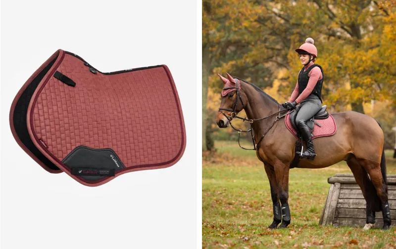 Lemieux Suede Saddlepad CC Orchid
